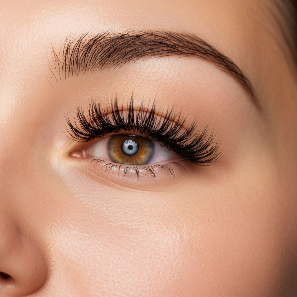 Gesunde, gepflegte Wimpern